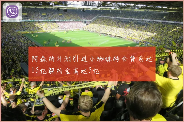 阿森纳计划引进小蜘蛛转会费或达15亿解约金高达5亿